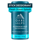 Desodorante Oars + Alps sin aluminio con aplicación clara para ropa clara