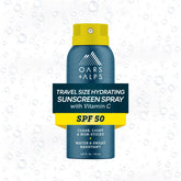 Oars + Alps SPF 50 spray para rostro y cuerpo, protección rápida.