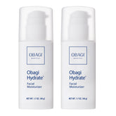 Obagi Hydrate bottle-front view, non-greasy all-day hydration for all skin types.