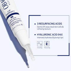 Hyaluronic hydration from Obagi Lip Therapy for plump, moisturized lips