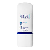 Obagi Nu-Derm Clear Fx bottle pump shows brightening formula for even-toned skin