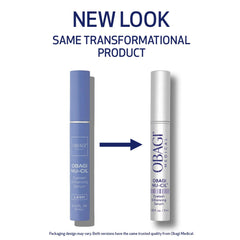 Obagi Nu-Cil applicator close-up for precise lash application.