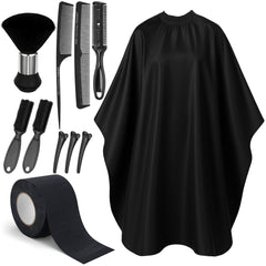 obeoby 10-in-1 barber cape kit cutting cape enhances clean, precise home grooming
