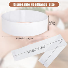 obeoby disposable hairband ideal for face cleansing and spa routines.