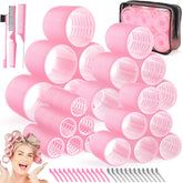 Obeoby hair rollers four sizes pack enables versatile curling options at home.