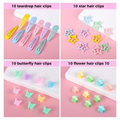 obeoby-pinzas-cabello-mariposa permiten adornar y fijar peinados con suavidad.