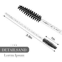 Soft-fibre heads bend slightly for accurate brow grooming with Obinhere.
