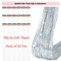 Obinying pink strands glitter for festive hairstyles and photo moments