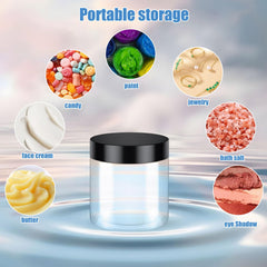 OBKJJ BPA-free PET jars offer durable, safe storage for cosmetics