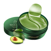 OBRADOYA Zozu parche de ojos de aguacate para hidratación suave.