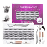 Ocean Pearl 120-cluster lashes kit for a customizable DIY look
