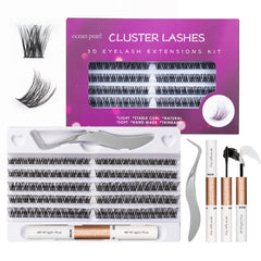 Ocean Pearl DIY lash kit with bond and seal for easy styling