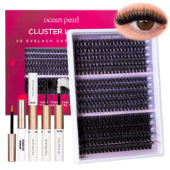 Ocean Pearl kit offers varied lengths (40D/50D/100D) for natural to dramatic styles.