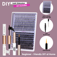 Ocean Pearl 20D-50D densities for added volume with light feel.