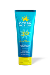 Ocean Potion SPF 30 sunscreen body lotion bottle for daily sun protection.