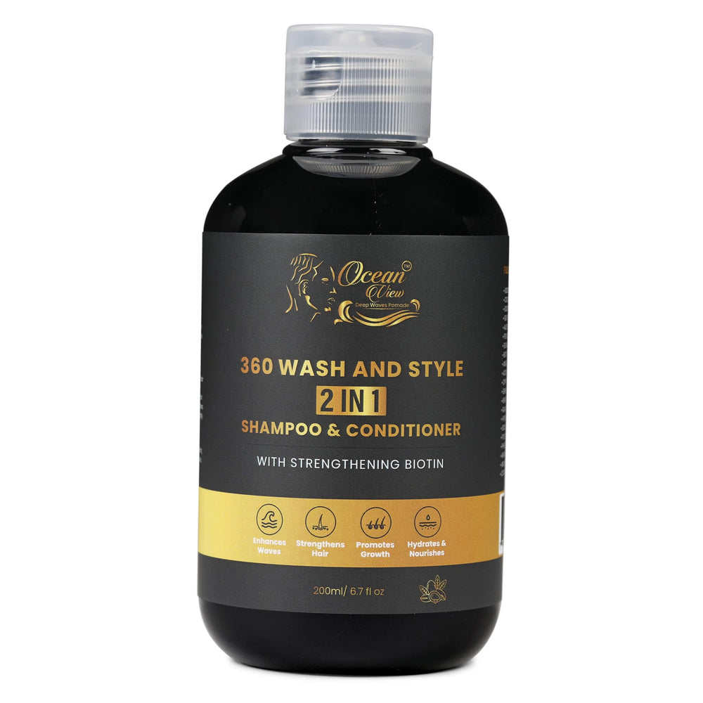 Ocean View Deep Waves Pomade: definición de ondas con botella y vertido.