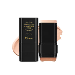 O'CHEAL Face Foundation Contour Stick in action for an even complexion.