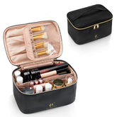 OCHEAL makeup bag with a dedicated brush compartment for clean, organized on-the-go makeup