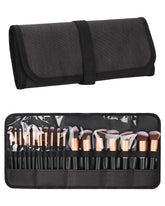 OCHEAL makeup brush holder with roll-up design for quick packing
