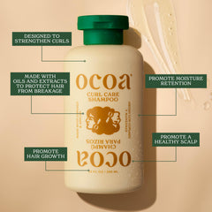 OCOA Beauty Curl Care Shampoo cupuacu manteca nutre y fortalece rizos