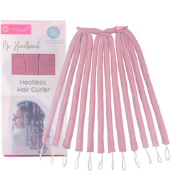 Octocurl No Headband Wrap halo wrap setup for heat-free curls.