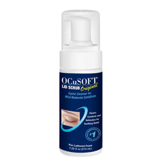 OCuSOFT Limpiador Espumoso Original para párpados: botella con espuma instantánea para limpieza suave