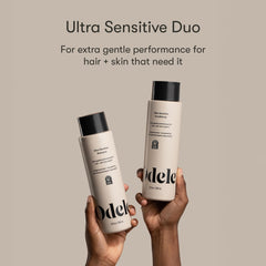 Acondicionador Odele Ultra Sensible: cabello suave y manejable.