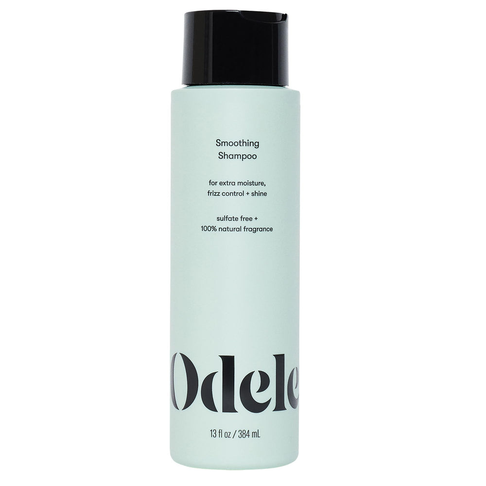 Odele Champú sin sulfatos, botella visible, limpieza suave para cabello