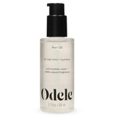 Aceite para el cabello Odele con baobab y argán aporta brillo suave.