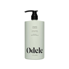 Odele Smoothing Conditioner bottle demonstrating frizz control and moisture