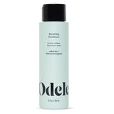 Odele Acondicionador Suavizante sin sulfatos, botella vertiendo para hidratación suave y control del frizz.