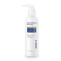 Oeneis Hydro-Colageno Boost Gel en bote, textura suave para uso diario.