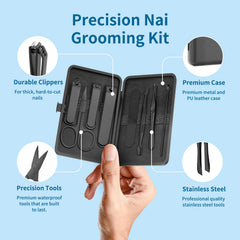 OFIDUS curved nail clippers in stainless steel for precise trims.