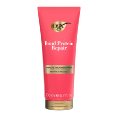 OGX Bond Protein Repair: botella de mascarilla para reparación rápida del cabello