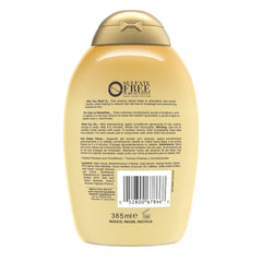 OGX cafeina y extracto de cafe para revitalizar mechones.