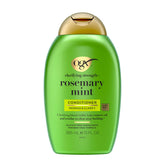 OGX Rosemary Mint Conditioner bottle highlighting clarifying formula for oily hair