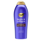 OGX Thick & Full: botella de champú con volumen para cabello grueso