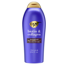 OGX Thick & Full: botella de champú con volumen para cabello grueso