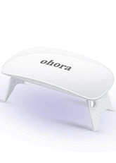 ohora Care LED lamp front view highlights its compact design for mobile gel curing