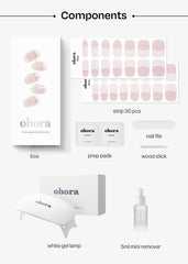 ohora Salon-quality nail wraps enabling easy, beginner-friendly application
