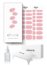 ohora semi-cured gel nail wraps full set for at-home salon-quality nails that last