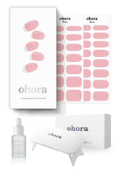 ohora semi-cured gel nail wraps full set for at-home salon-quality nails that last