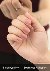 ohora tiras gel semicuradas n-ash-pink incluye dos toallitas preparadoras