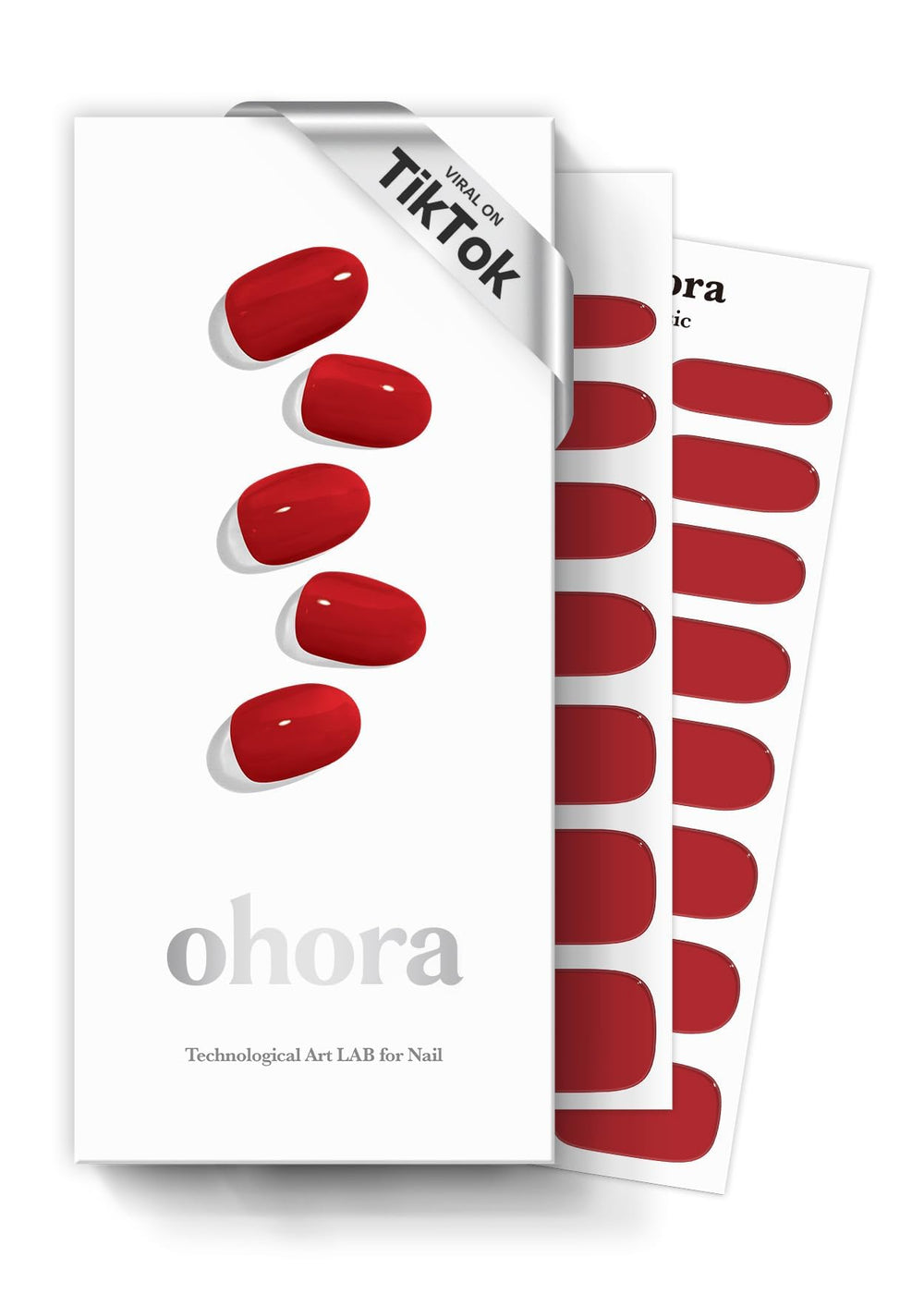 ohora tiras gel semicuradas paquete completo para uñas fáciles y duraderas