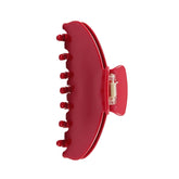 OideGuiing clip-garra acetato 4pulgadas rojo ofrece agarre seguro para todo tipo de cabello.