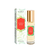 OINSOES Vanilla Musk roll-on bottle close-up, skin-friendly fragrance.