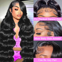 Oiosir 200-density human hair wig for a fuller, premium look.