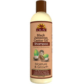 OKAY Black Jamaican Castor Oil Shampoo bottle shows moisture for dry hair