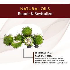 OKAY for MEN castor oil shampoo beard care for nourishing facial hair.