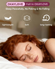 OKAYLOVE invisible clear band measures 0.37mm for lightweight wear.